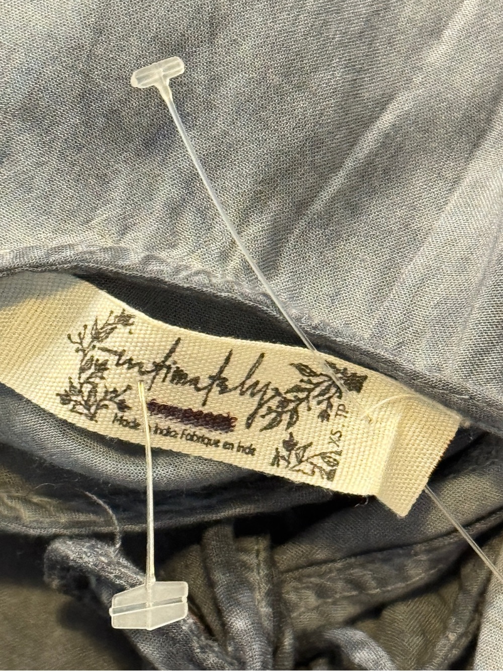 NWOT Free People Slouchy Relaxed Act Natural Shapeless Harem Romper One Piece XS - Picture 11 of 16